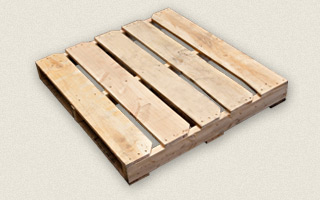 Wood pallet ready for shipping!